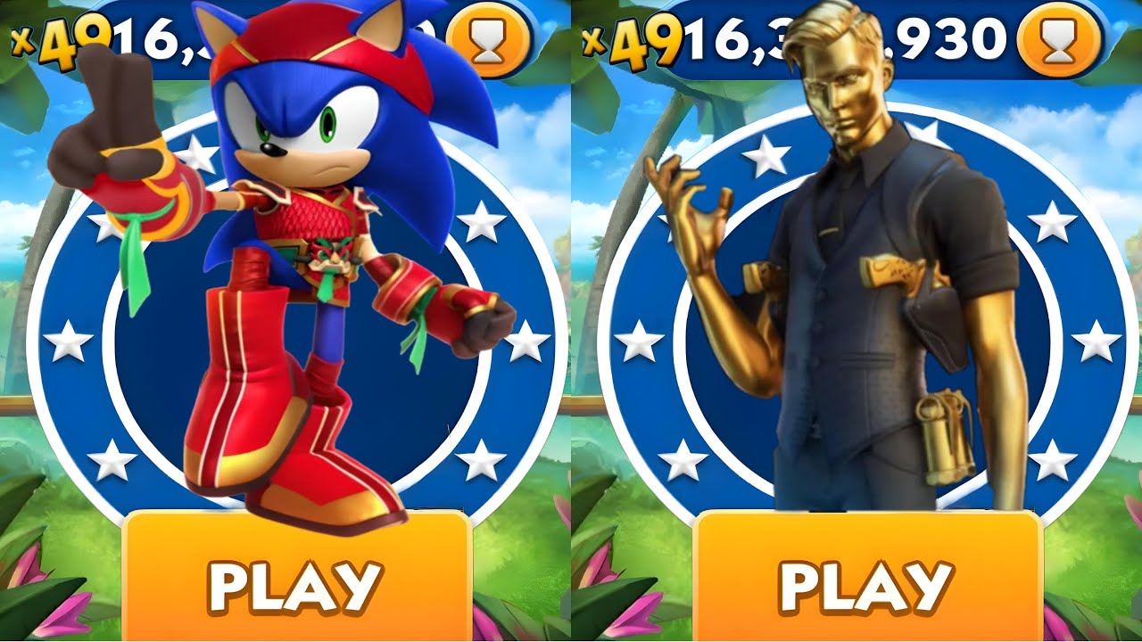 Sonic Dash - Dragonfire Sonic vs Agent Dash vs All Bosses Zazz Eggman ...