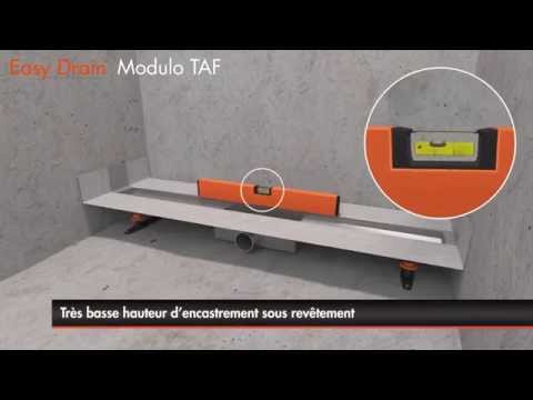 Easy Drain Modulo TAF video d'installation [Français] Drainage d'eaux secondaires