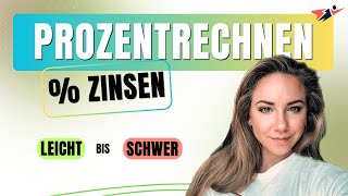 Wieviel Prozent Sind...? Prozentrechnung Zinsrechnung Leicht Erklärt