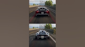 NFS Unbound - CHIRON SPORT VS REGERA