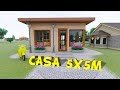 Casa de 5x5 metros / 5 x 5 House Plans