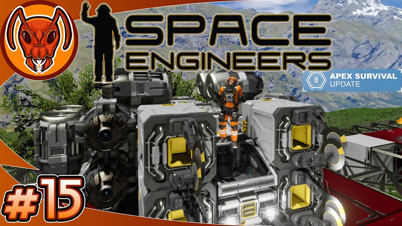 Building A Grinder Ship! | Space Engineers: Apex Survival - Part 15