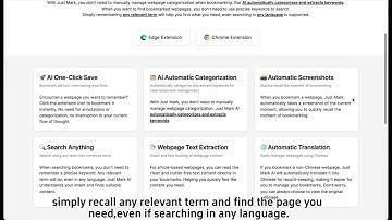 Justmark - Easy AI Bookmark  Introduction