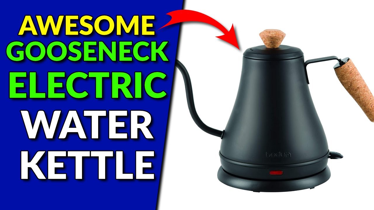 Bodum Melior Gooseneck Electric Water Kettle 
