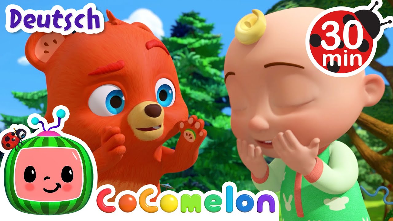 👀 Guck mal, hier! 🐾 | CoComelon - JJ's Animal Time Deutsch | Cartoons und Kinderlieder