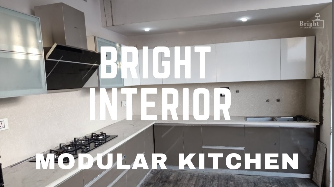 MODULAR KITCHEN DESIGN || KITCHEN DESIGN || BRIGHT INTERIOR