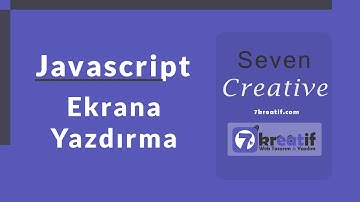 JavaScript İle Ekrana Yazdırma Nasıl Yapılır?