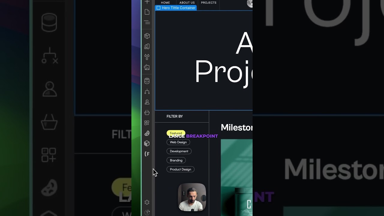 Remove larger breakpoints on Webflow #webflow #finsweet