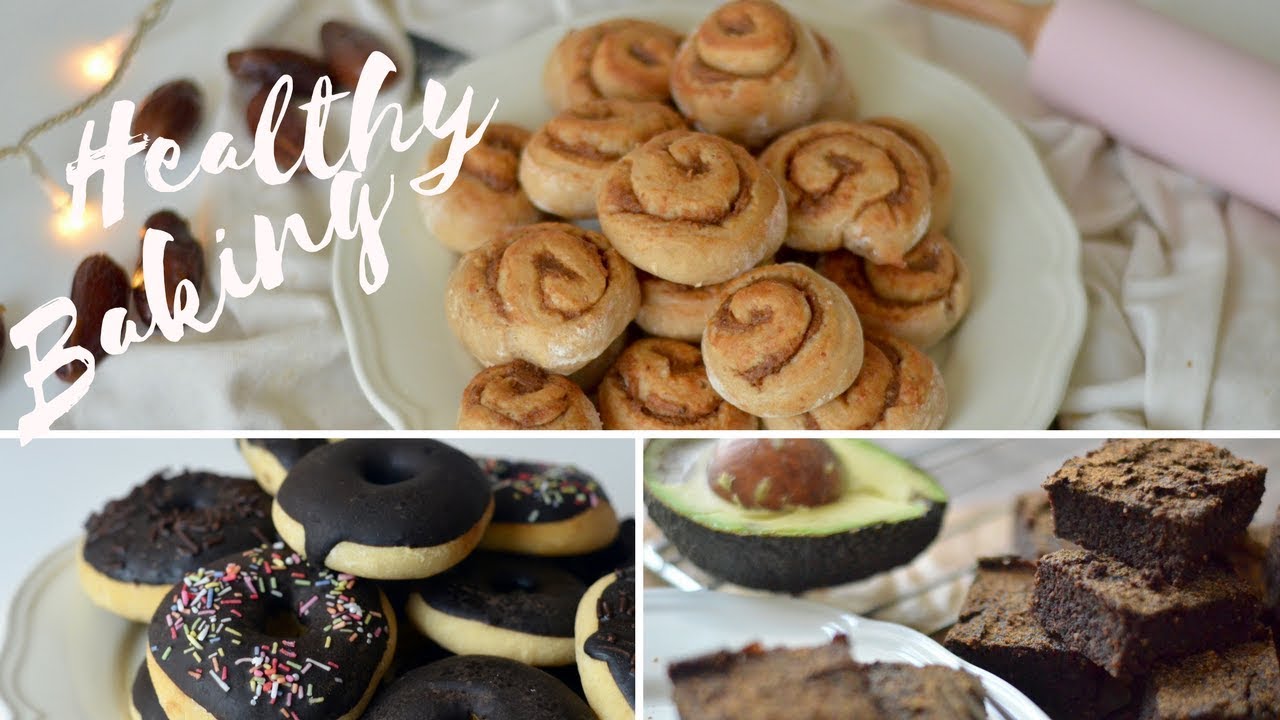 HEALTHY BAKING | Zimtschnecken, Brownies & Donuts | Charlotte K.
