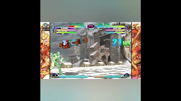 MvC2 Dhalsim 100% mixup showcase: close/far trijump overhead, crossunder reset, meaty okizeme 021825