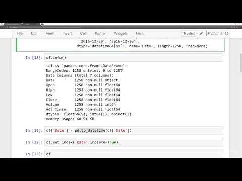 Python for Financial Analysis and Algorithmic Trading : Time Resampling ...