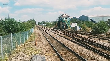 37610 & 37116 heading through Whittlesea towards Peterborough and onwards to Derby R.T.C.