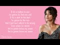 Camila Cabello - Million To One (Lyrics)