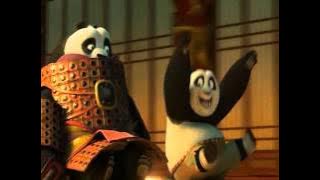 Kung Fu Panda 3- Po plays with his father