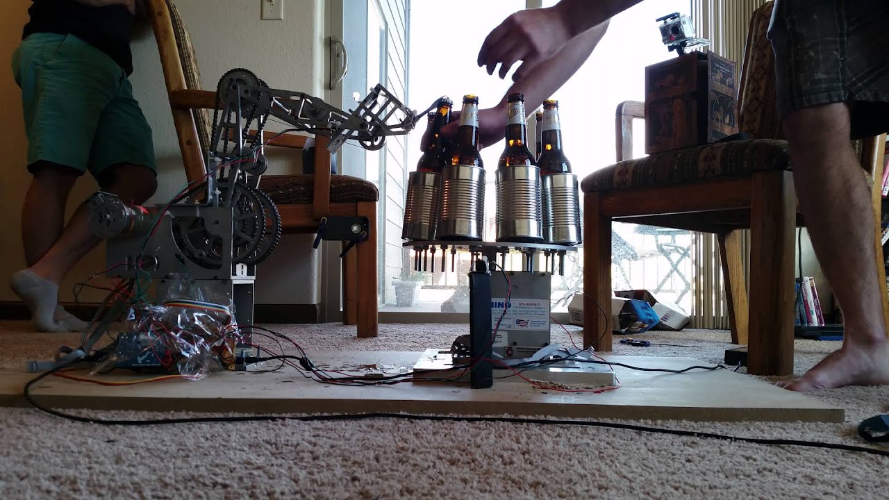 Robot Beer Bottle Cap Opener YouTube