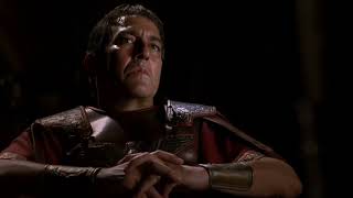 Caesar react on Lucius Vorenus finding Pompey - HBO rome