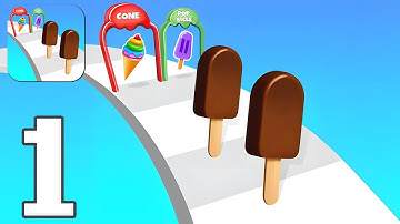 Ice Cream Stack - Gameplay Walkthrough Part 1 - (iOS, Android)