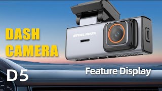 STEELMATE D5 | Smart Dash Camera Feature Review