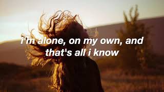 a place in this world // taylor swift lyrics