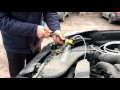 Отбор пробы масла из двигателя Subaru Forester SJ FB20 - Oil sampling from a Subaru FB20 engine