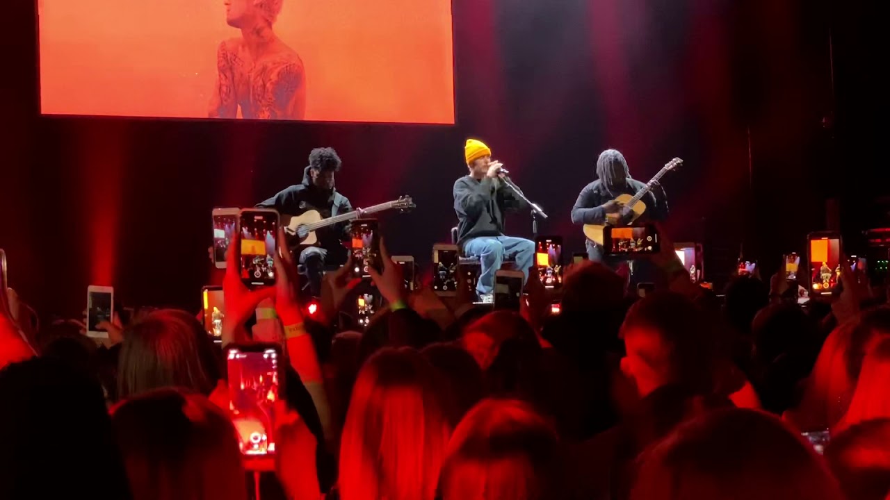 Justin Bieber ‘Changes’ Live NEW SONG UNHEARD London indigo o211/2/2020