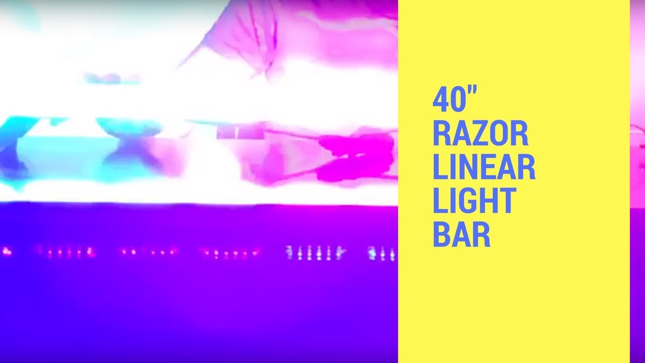 LED Outfitters LED Lightbars:  40" RAZOR LINEAR LIGHT BAR