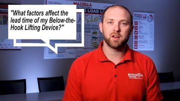What Affects the Lead Time of a Custom Below-the-Hook Lifting Device?
