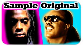 Hip Hop SAMPLES vs ORIGINAL Songs (1) #shorts