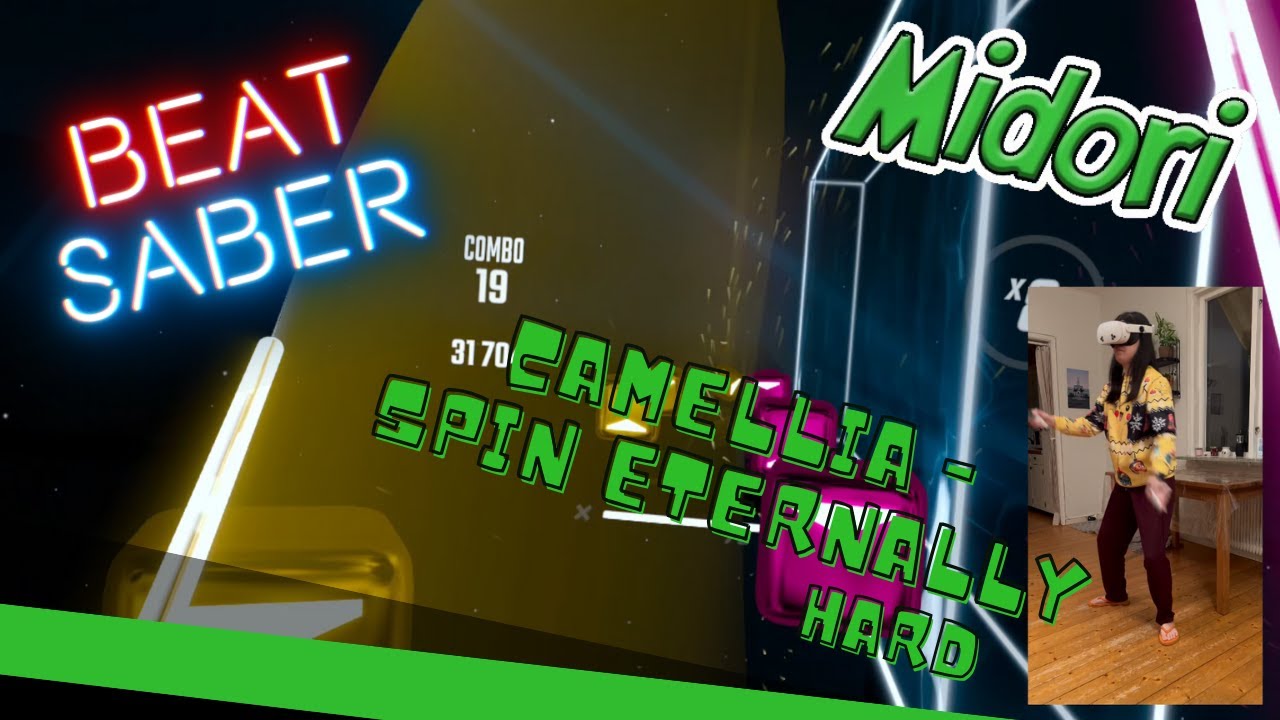 Beat Saber - Camellia - Spin Eternally - HARD - YouTube