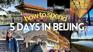 5Day Beijing Itinerary + Top Things to Do for First Timers ✈ Solo China Vlog