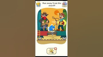 Run away from the sheriff dop5 (dop5 level 482 run away from the sheriff)(dop5 game video)#dop2