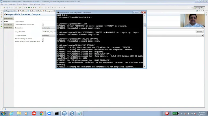 IIB Node Connecting to Database using ODBC for ESQL Compute Node Part-2