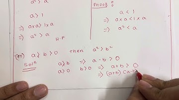 Class 9 Advance Maths exercise 5.1 Question 5 Chapter 5 Inequalities