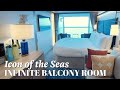 Icon of the seas infinite balcony room