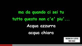 LUCIO BATTISTI : MEDLEY 1 ( KARAOKE )