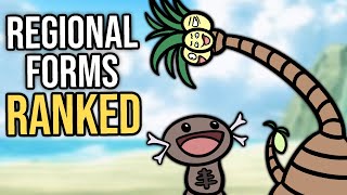 Ranking EVERY Regional Pokemon Form Competitively.