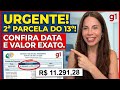 PAGAMENTO 2ª Parcela do 13º SALÁRIO INSS - Confira o VALOR Exato QUE VAI NA CAIR NA SUA CONTA