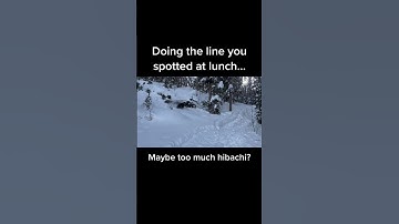 Snowmobiling and trees🤦‍♂️ #shorts #skidoo #polaris #snowmobile #fail #turbo #backcountry