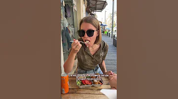 Уличная еда в Израиле. Дорого или нет?