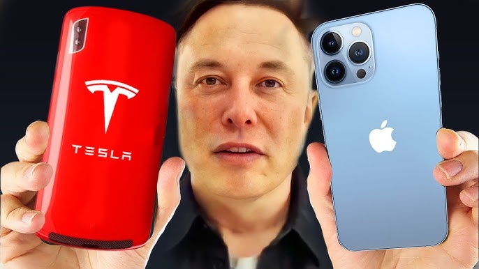 Tesla's Insane New Phone Is A Game Changer (RIP Apple) - YouTube