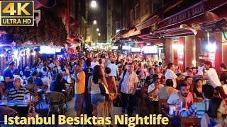 Istanbul 2022 Betas Nightlife Walking Tour4K Uhd 60Fps