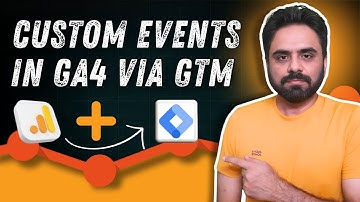 Google Analytics 4 Tutorial | How To Create Custom Events in GA4 Using GTM | GA4 Tutorial #15