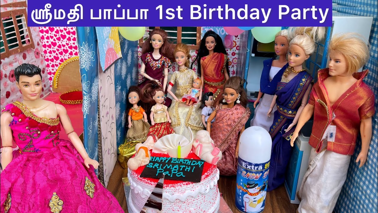 ராஜா ராணி Episodes 165 | Partyக்கு Princess Dressல் வந்த Ken | ஸ்ரீமதி பாப்பா 1st Birthday Party