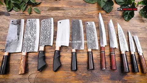 Các Mẫu Dao Nhà Bếp Cực Đỉnh - Hàng Chuẩn của HTX Dao Phúc Sen