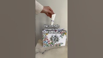 Ugc example | unpacking special effects #ugccontentcrearor #ugccontent #ugc #asmr
