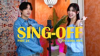 SING-OFF TIKTOK SONGS 24 (Tabola Bale, Pica-Pica, back to friends.) vs Leona Zhen