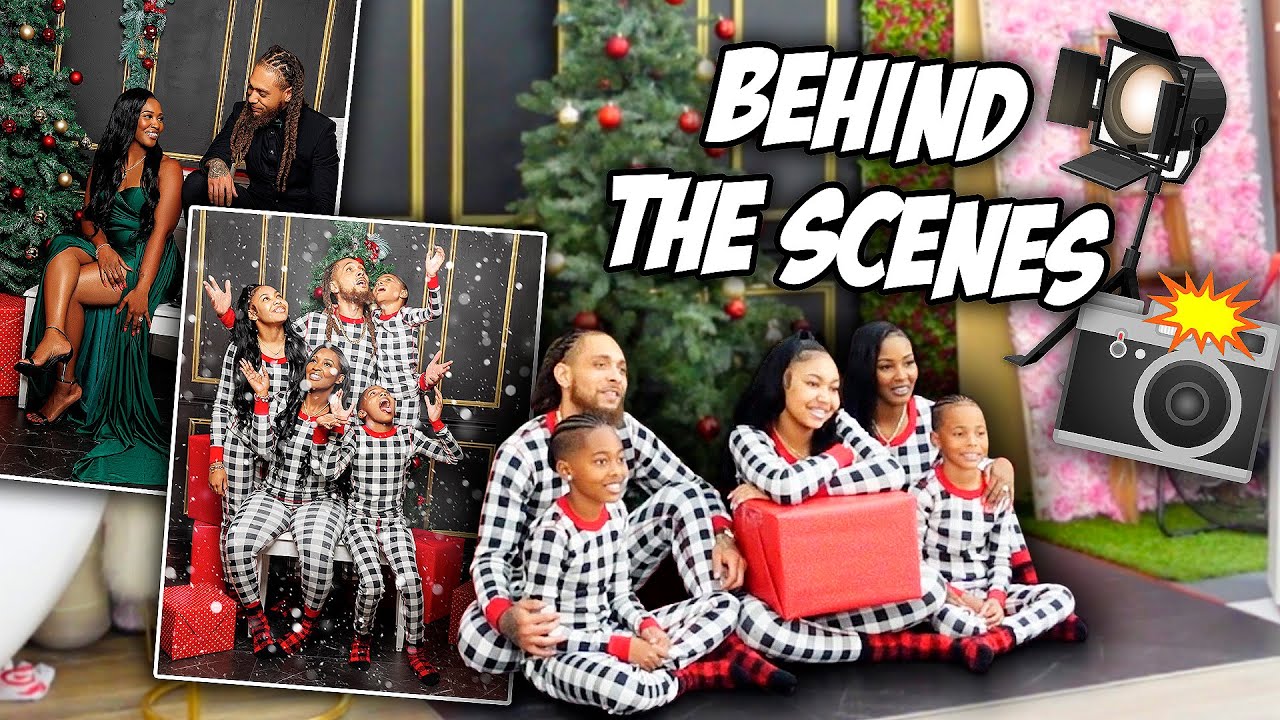 BEHIND THE SCENES OF OUR CHRISTMAS PHOTOSHOOT IN FLORIDA 📸🎄 | Vlogmas Day 3