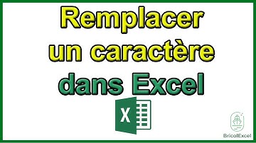 comment remplacer un caractère dans excel