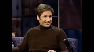 David Duchovny on Late Night October 14, 1997 Pt. 1