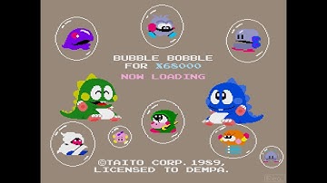 MiSTer FPGA - Bubble Bobble (バブルボブル) / Sharp X68000 [BETA]